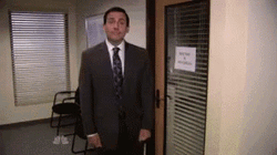 The Office Michael Bowing