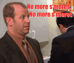 The Office No More Smores Toby Flenderson GIF