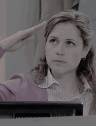 The Office Pam Salute