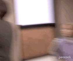 The Office Sitcom Dwight Schrute Scary Mask  GIF
