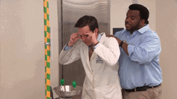The Office Washing My Eyes GIF