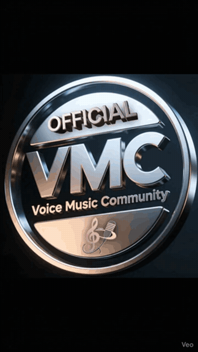 The Official Vmc Voice Music Community Logo GIF