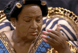 The Old Lady Dissapointed Reaction GIF