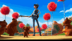 The Onceler Creatures Enjoyed Teds Performance GIF