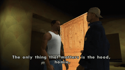 The Only Thing That Matters Is The Hood, Homies GIF