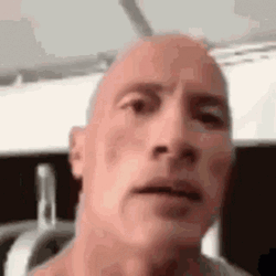 The Original The Rock Eyebrow Meme GIF