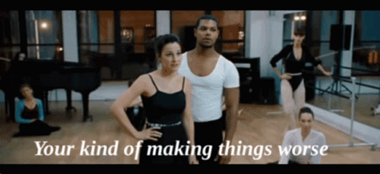 The Other Guys Your Kind Of Making Things Worse GIF
