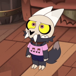 The Owl House King Dancing GIF