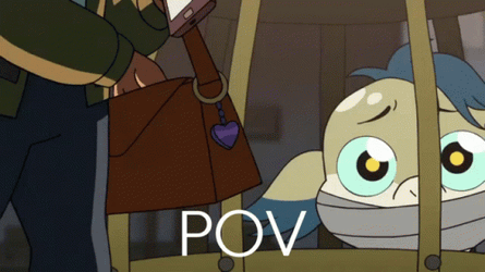 The Owl House POV You Don't Like Bread GIF