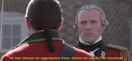The Patriot Angry Man Commanding GIF