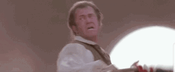 The Patriot Mel Gibson Waving Flag GIF