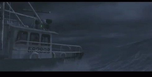 The Perfect Storm And The Giant Wave GIF