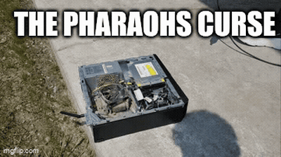 The Pharaohs Curse On Computer GIF