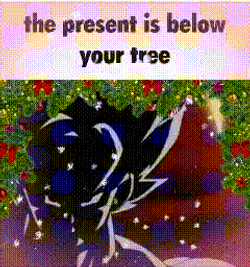 The Present Is Below Your Tree Jolly GIF