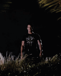 The Punisher Frank Castle Standing GIF