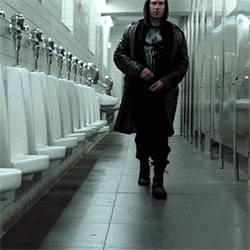 The Punisher Frank Castle Zipping GIF
