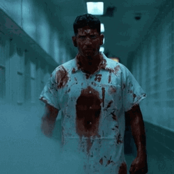The Punisher Hospital Scene GIF