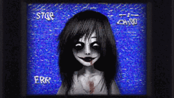 The Ring Fan Art Jump Scare Bite GIF