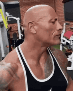 The Rock Confused GIF