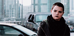 The Rock Eyebrow Raise Deadpool Negasonic GIF