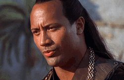 The Rock Scorpion Facial Expression Meme GIF