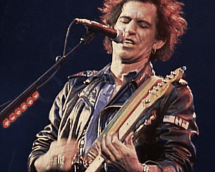 The Rolling Stones Keith Richards Singing GIF