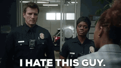 The Rookie I Hate This Guy GIF