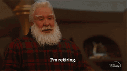 The Santa Clause Is Retiring GIF