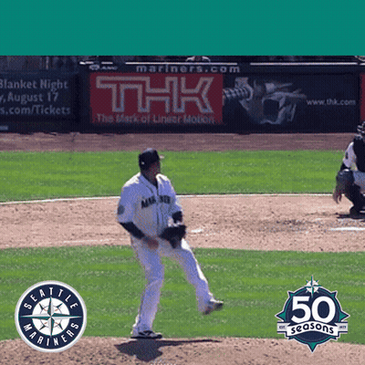 The Seattle Mariners Are Celebrating 50 Seasons GIF