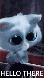 The Secret Life Of Pets Cat Hey There  GIF