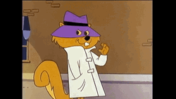 The Secret Squirrel Show Spy Rocket GIF