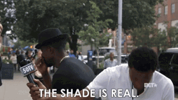 The Shade Is Real By News Caster GIF