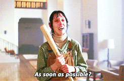 The Shining Crying Wendy Torrance GIF