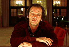 The Shining Screaming Jack Torrance GIF