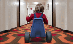 The Shining Speedy Rides GIF