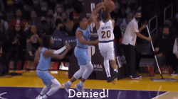 The Shot Is Denied By Ja Morant GIF