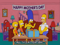 The Simpsons Animation Happy Mother Day GIF