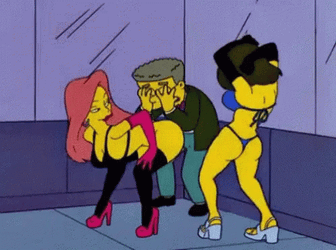 The Simpsons Bad Temptation GIF