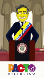 The Simpsons Colombia President GIF