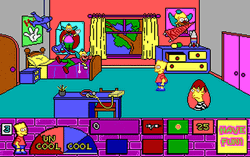 The Simpsons Colorful Game