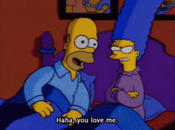 The Simpsons Haha You Love Me