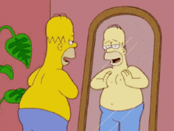 The Simpsons Homer Squeeze Man Boobs