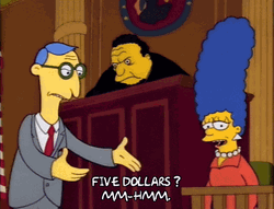 The Simpsons I Want My Two Dollars GIF