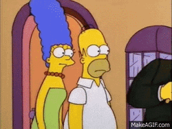 The Simpsons Mafia Meeting GIF