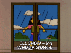 The Simpsons Otto Slamming Door