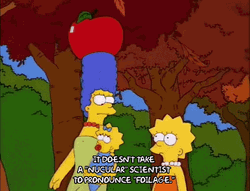 The Simpsons Pronounce GIF