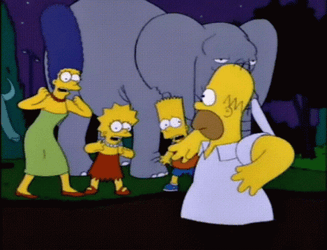 The Simpsons Quicksand GIF