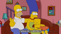 The Simpsons Thinking Of You Sympathy GIF