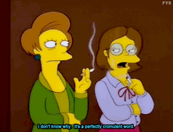The Simpsons Women Word GIF