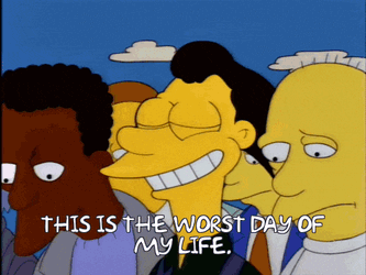The Simpsons Worst Day GIF